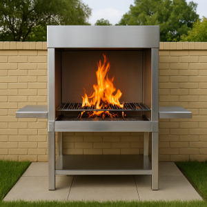 braai sonder drama vlek vry en vuurvas